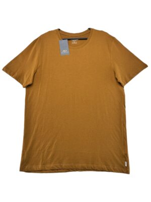 JACK&JONES Koszulka Męska Brązowa XL Bawełna