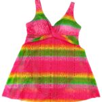 Strój Kąpielowy Damski Wielokolorowy L - zdjęcie 1