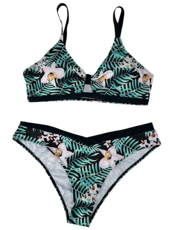 Strój Komplet kąpielowy Damski Wielokolorowy XL