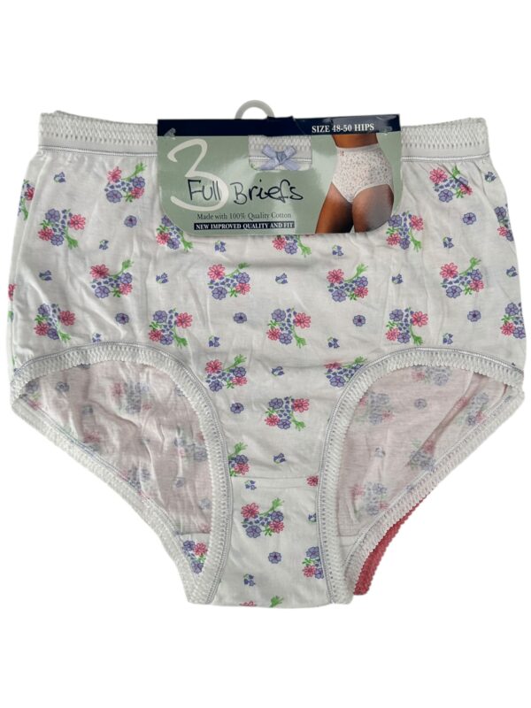 Bielizna 3-Pack Damska Wielokolorowa 4XL