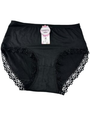 VANETTI Majtki Damskie Czarne XXL/XXXL Włókno bambusowe