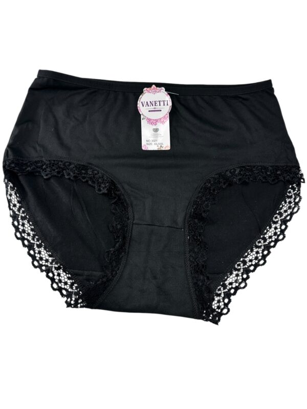 VANETTI Majtki Damskie Czarne XXL/XXXL Włókno bambusowe