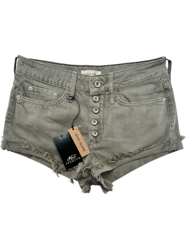 RIVER ISLAND Szorty Damskie Zielone XXS