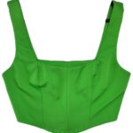 RECLAIMED VINTAGE Top Damski Zielony M - zdjęcie 1