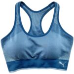 PUMA Top Biustonosz Damski Niebieski M - zdjęcie 1