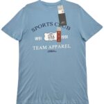 PRIMARK Koszulka Męska Niebieska Nadruk S - zdjęcie 1