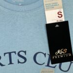 PRIMARK Koszulka Męska Niebieska Nadruk S - zdjęcie 3