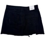 FOREVER 21 Spódnica Damska Czarna L Z Dziurami - zdjęcie 2