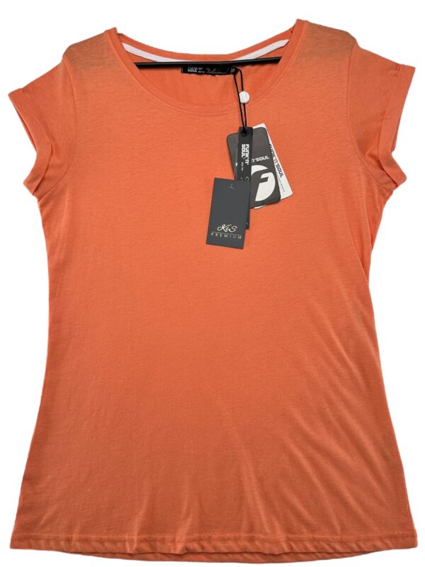 FUNK’N’SOUL Koszulka Damska Pomarańczowa L