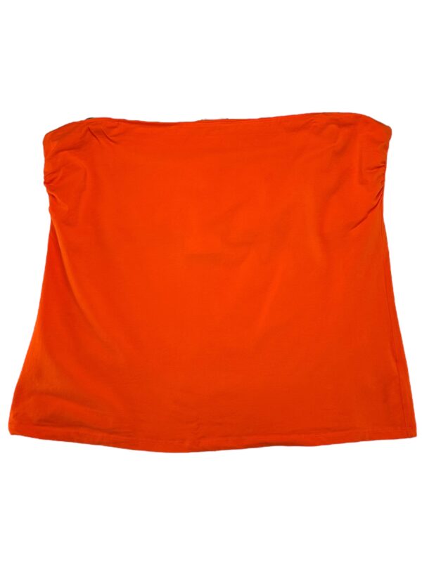 GEORGE Top Damski Pomarańczowy 4XL