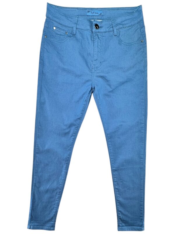 B.S JEANS Jeansy Damskie Niebieskie XL