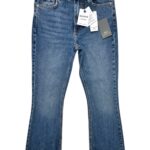 NEW LOOK Jeansy Damskie Niebieskie M - zdjęcie 1