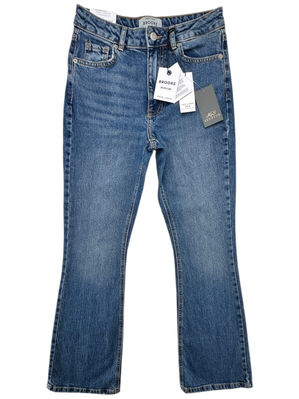 NEW LOOK Jeansy Damskie Niebieskie M