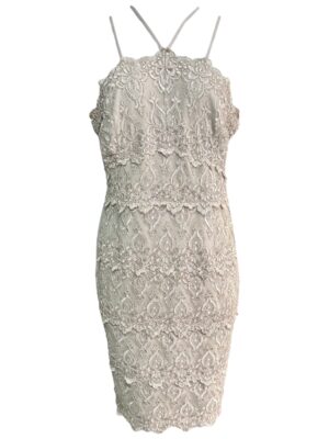 RIVER ISLAND Sukienka Damska Beżowa XL - zdjęcie 1