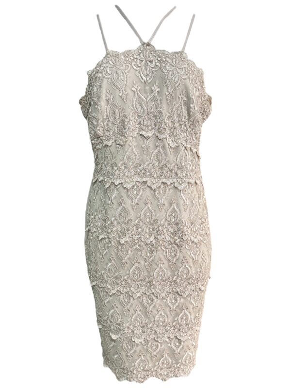 RIVER ISLAND Sukienka Damska Beżowa XL