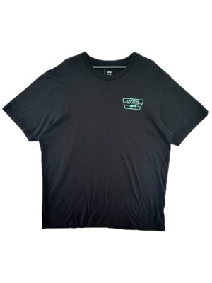 VANS Koszulka Męska Czarna Logo XXL