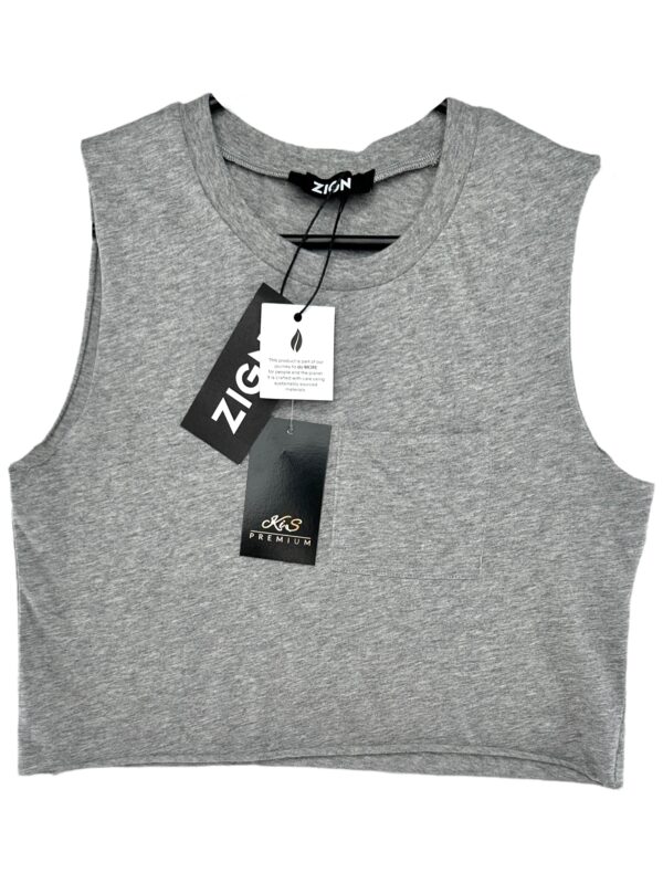 ZING Top Damski Szary XS