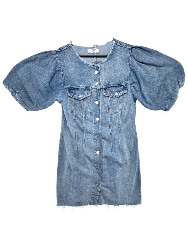 BERSHKA Sukienka Damska Niebieska L