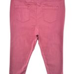 YOURS Jegginsy Damskie Różowe 4XL - zdjęcie 2
