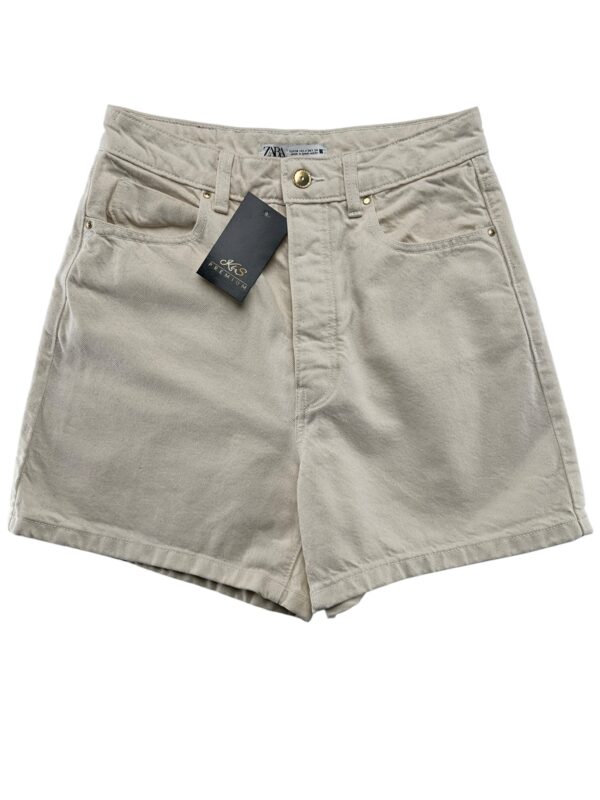 ZARA Szorty Damskie Beżowe M