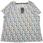 SEASALT CORNWALL Koszulka Damska Wielokolorowa Wzór Żaglówki - zdjęcie 1