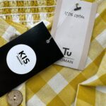 TU Sukienka Damska Żółta Kratka 4XL Bawełna - zdjęcie 3