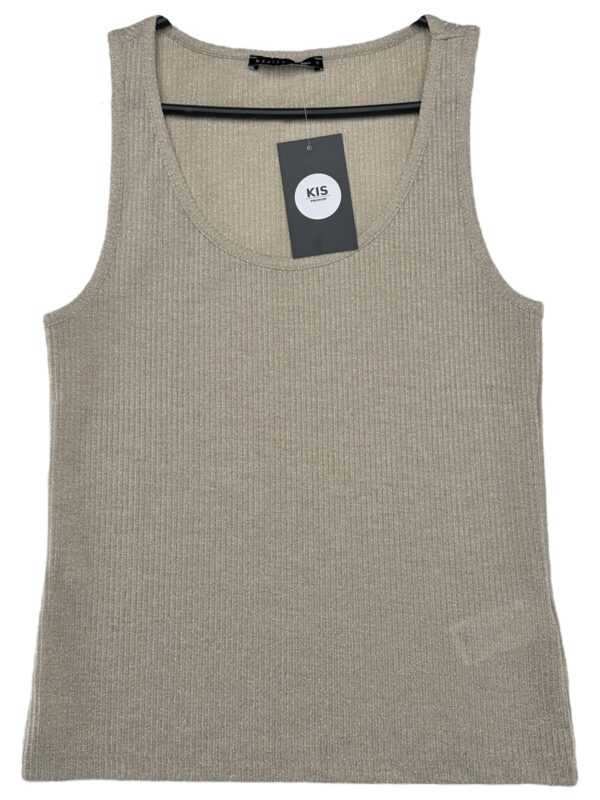 MOHITO Top Damski Beżowy S