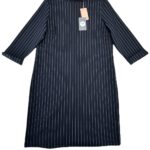 Sukienka Damska Czarno-Biała Pasek XXL - zdjęcie 1