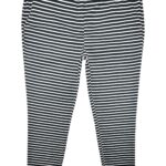 ATMOSPHERE Spodnie Damskie Czarne Paski XL - zdjęcie 1