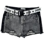 W. PIN Spódnico Spodenki Damskie Szare M - zdjęcie 1