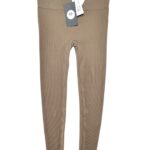 STRADIVARIUS Legginsy Damskie Beżowe M - zdjęcie 1