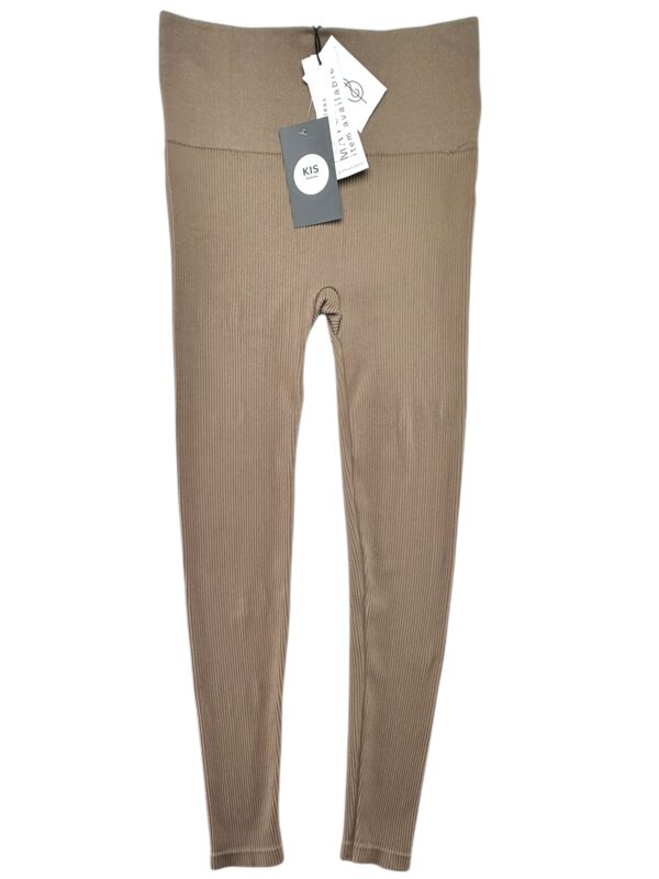 STRADIVARIUS Legginsy Damskie Beżowe M