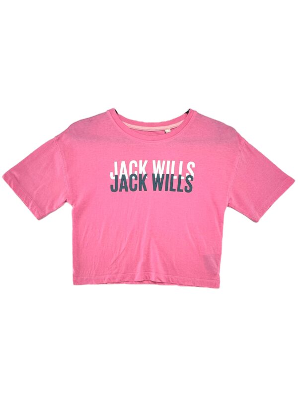 JACK WILLS Koszulka Dziecięca Różowa 140