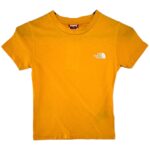 THE NORTH FACE Koszulka Dziecięca Żółta 128 - zdjęcie 1