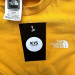 THE NORTH FACE Koszulka Dziecięca Żółta 128 - zdjęcie 3