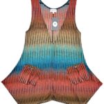 APRICOT Narzuta Damska Wielokolorowa S - zdjęcie 1