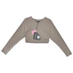 PRETTYLITTLETHING Bluzka Damska Beżowa XL - zdjęcie 1