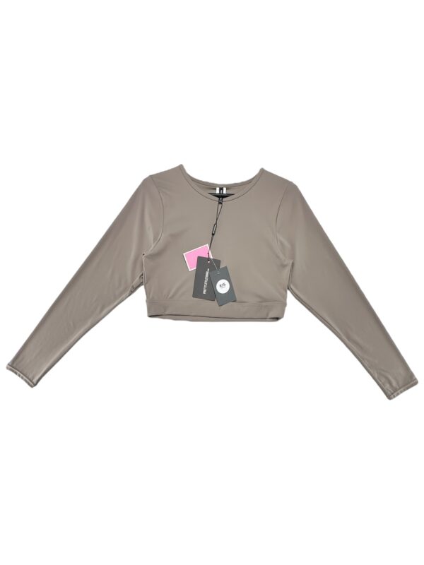 PRETTYLITTLETHING Bluzka Damska Beżowa XL