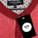 TWISTEDSOUL HERITAGE Koszulka Męska Czerwona M - zdjęcie 3