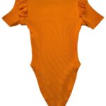 ZARA Body Damskie Pomarańczowe M - zdjęcie 2