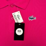 INSPIROWANA LACOSTA Koszulka Męska Różowa XL - zdjęcie 3