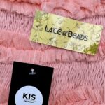 LACE&BEADS Bluzka Damska Różowa L - zdjęcie 3