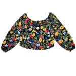 Bluzka Damska Wielokolorowa L - zdjęcie 1