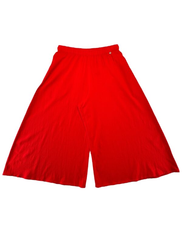 BY O LA LA Spodnie Damskie Czerwone S