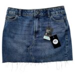 PRIMARK Spódnica Damska Niebieska Denim S - zdjęcie 1