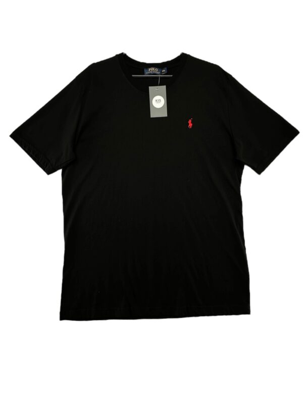 POLO RALPH LAUREN Koszulka Męska Czarna Haft 3XL