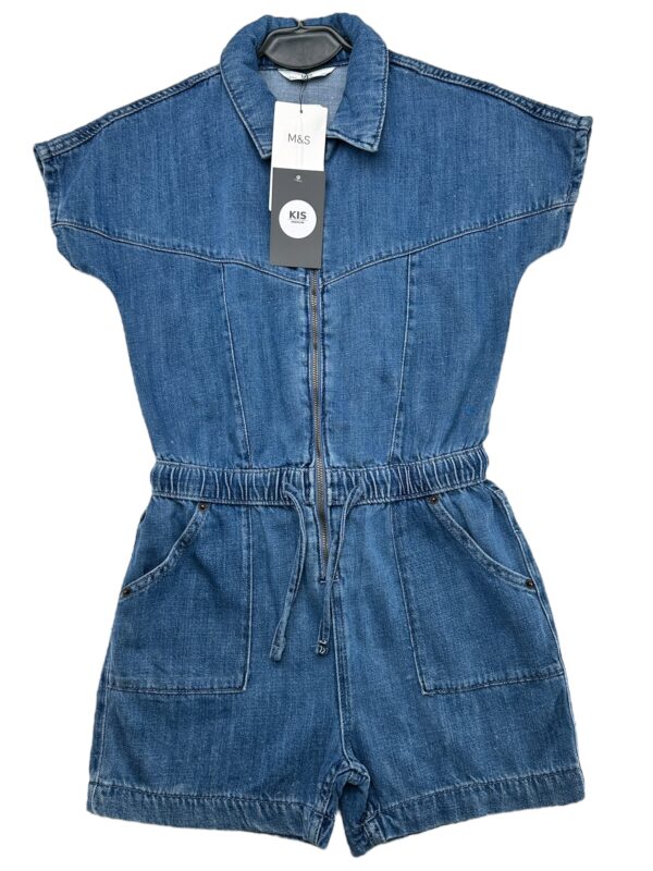 M&S Kombinezon Dziecięcy Niebieski 140 Bawełna
