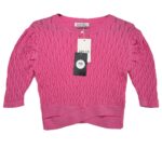 LUC-CE Sweter Damski Różowy M/L - zdjęcie 1