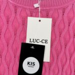 LUC-CE Sweter Damski Różowy M/L - zdjęcie 3