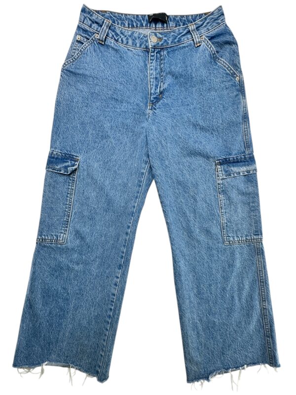 ASOS Spodnie Damskie Niebieskie XS